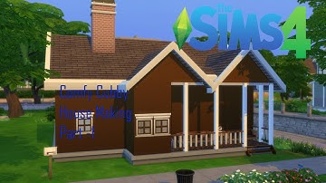 Comfy Cubby House making Part1=Structure  -The Sims 4