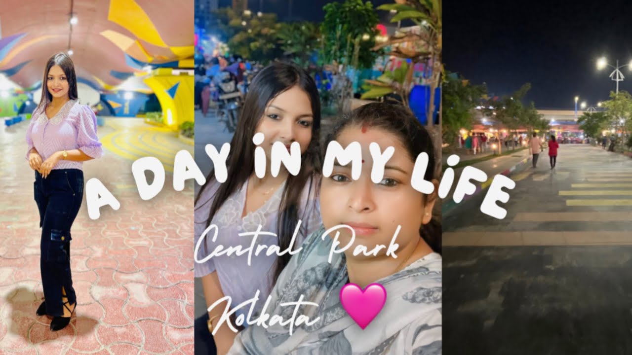 [ biswabangla gate & Central Park Kolkata full vlog 🩷| — [ saheli ...
