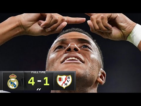 Real Madrid vs Rayo Vallecano วิดีโอฟุตบอล