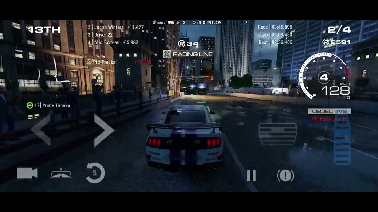 Multiclass in Chicago Circuit || Grid Legends Mobile