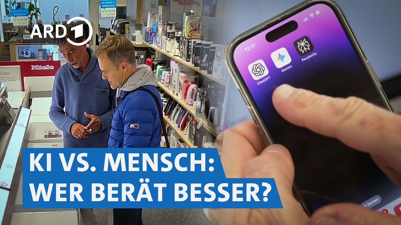 KI als Einkaufsberater: Waschmaschine kaufen mit ChatGPT, Gemini & Perplexity | Markt WDR