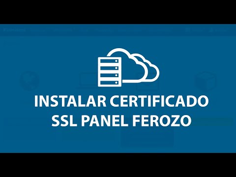 Instalar certificado ssl panel  Ferozo Novaweb