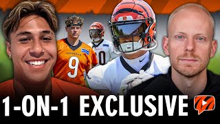 Andrei Iosivas on Growth, Joe Burrow Chemistry & Bengals BREAKOUT Plans for 2025