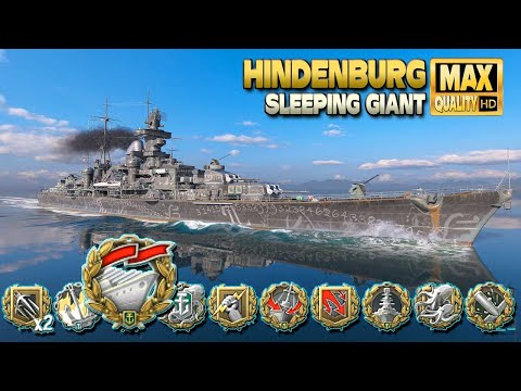 Cruiser Hindenburg: End game boss - World of Warships