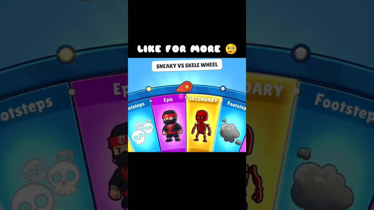 SNEAKY VS SKELE WHEEL 😍 