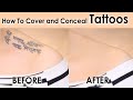 How To Cover and Conceal Tattoos | Quick and Detailed Makeup Tutorial| Beauty Bites By KONICA ARORA