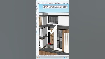 ✅Fastest way to create louvers inside Sketchup #youtubeshorts #new #sketchup #viralvideo