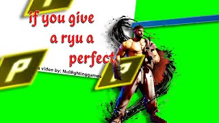 Reading Ryu Like A Childrens Book Double Perfect - Ryu Gameplay Street Fighter 6