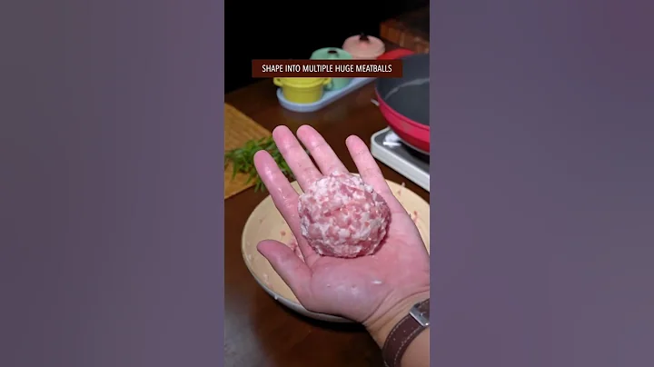 CHINESE LION'S HEAD MEATBALLS RECIPE #recipe #chinesefood #meatballs #cooking #shorts #foodlover - DayDayNews