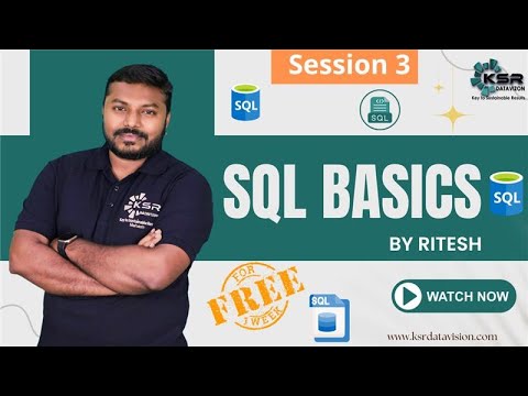 SQL Basics: Master Databases in 10 Minutes! Session 3 - YouTube