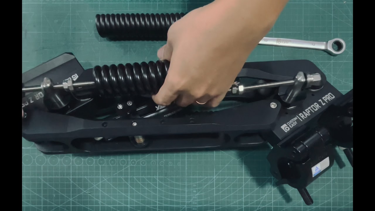 Raptor Z Tutorial: How to change a single spring to heavy spring kit