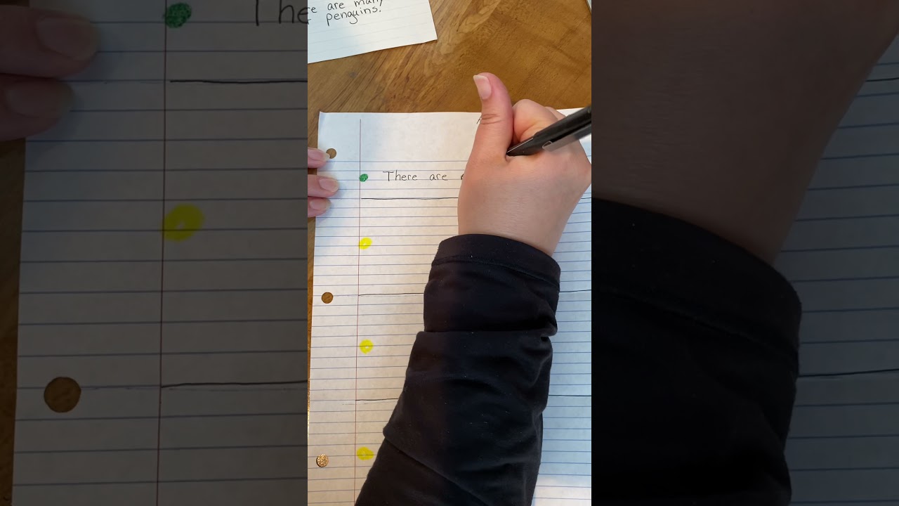 Learning Littles- Accordion Paragraph first grade - YouTube