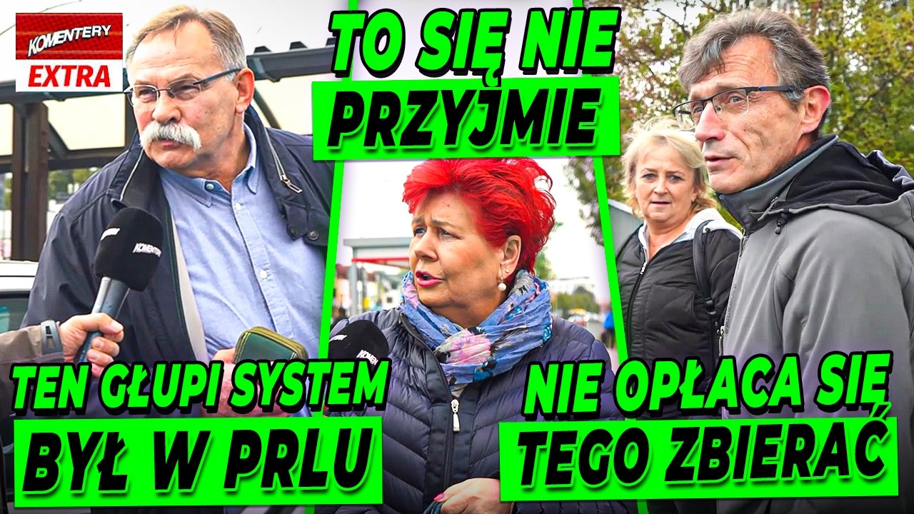 NIE DAM DUŃCZYKOWI ZAROBIĆ I NIE BĘDĘ Z TEGO KORZYSTAŁ - POLACY O SYSTEMIE KAUCYJNYM I KOMENTERY