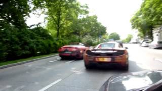 Gumball 3000 in Vienna 2013 #9 Mc Laren MP4-12C sound