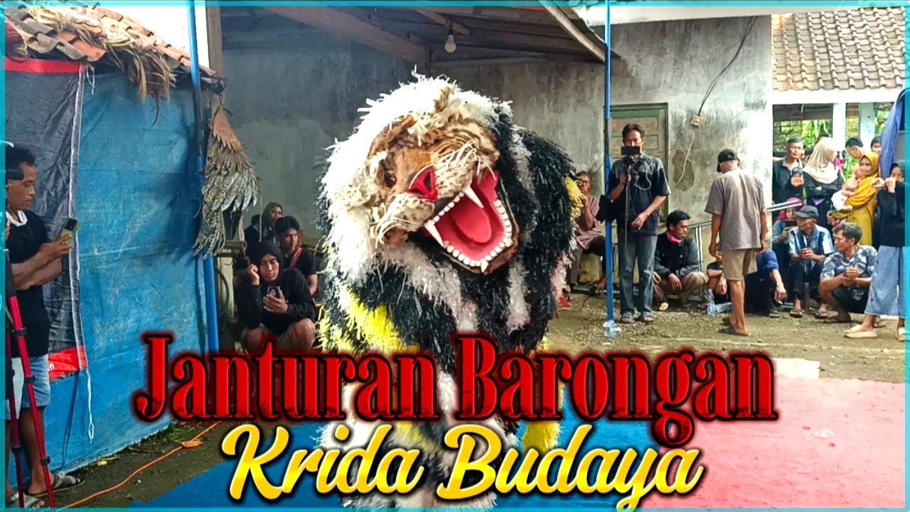 JANTURAN BARONGAN EBEG KRIDA BUDAYA MERTASARI PEYUYON