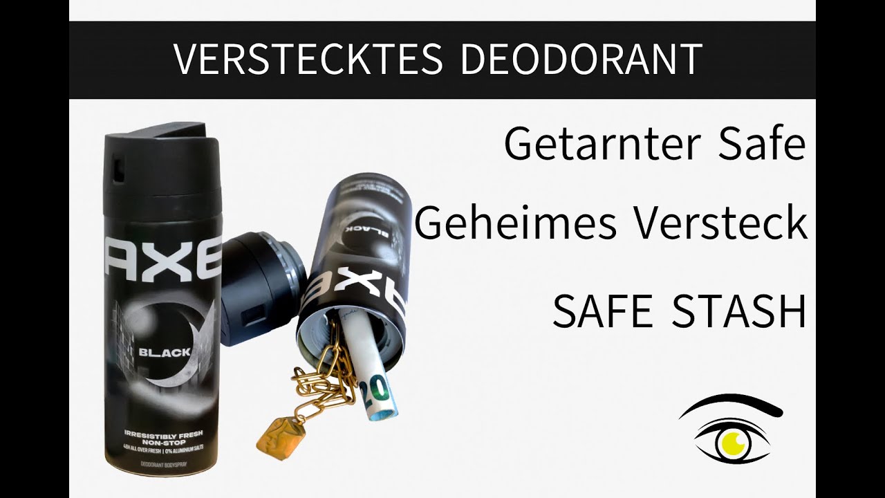 Verstecktes Deodorant | Getarnter Safe | Geheimes Versteck SAFE STASH