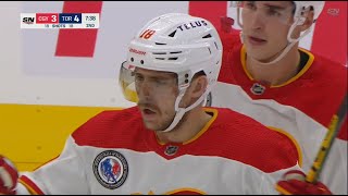 AJ Greer 4-3 Goal @ Toronto Maple Leafs | November 10th 2023 | Calgary Flames