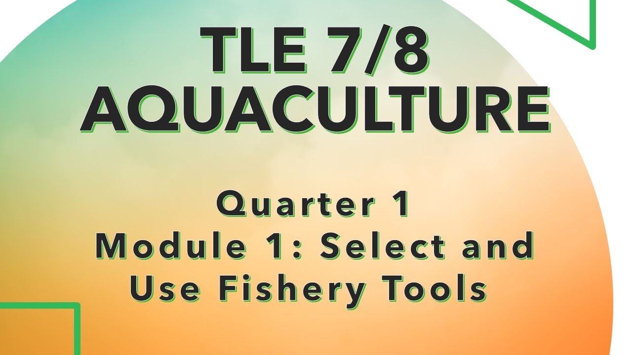 TLE 7/8 Aquaculture YouTube