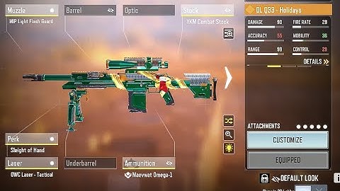 DLQ CAN FLASH NOW o_O BEST LOUADOUT IN CODM