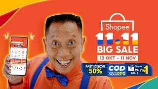 Shopee 11.11 BIG SALE | Semua Pasti Diskon 50%, Jangan Ketinggalan!