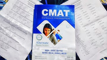 Best book for CMAT entrance preparation 💯.