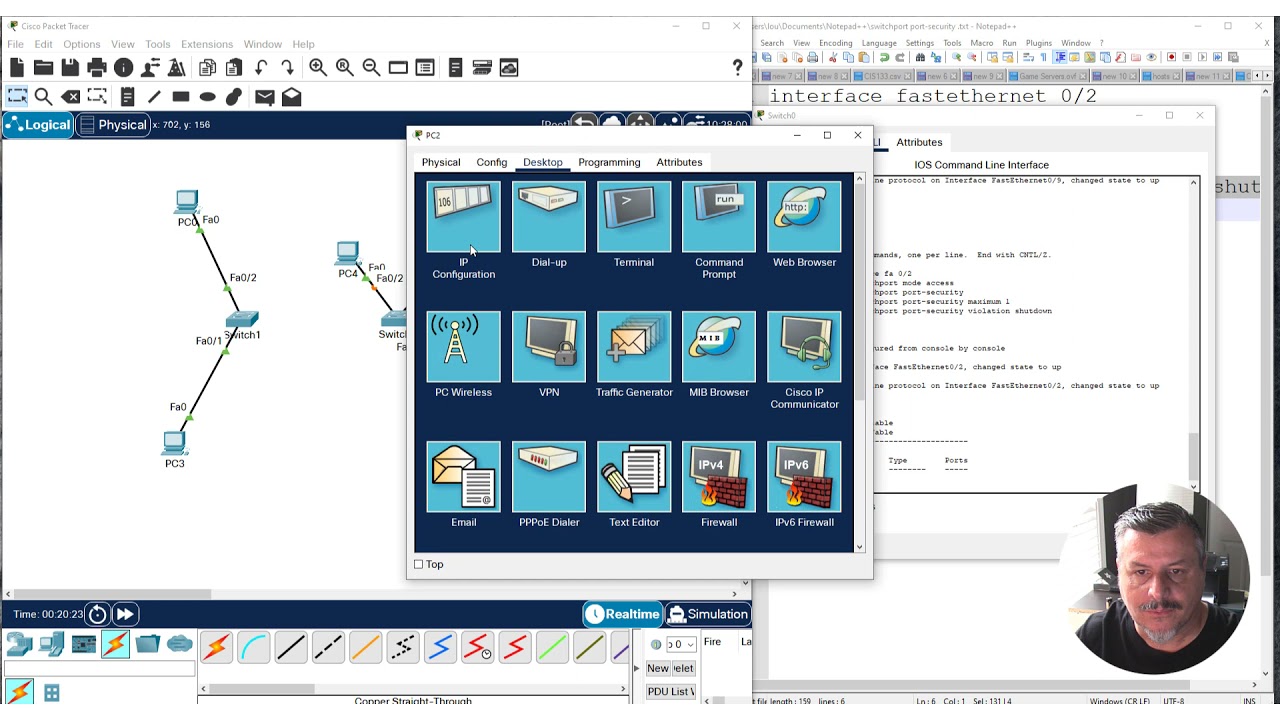switchport port security violation shutdown YouTube