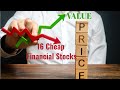 You asked for it! 16 Financial Stocks – How Cheap Are They? | FAST Graphs