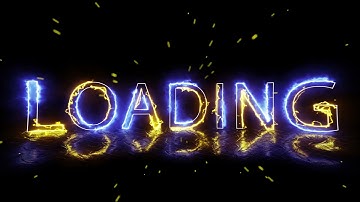 Neon glow LOADING text background video loop | Animated Background Video Live Wallpaper with Music