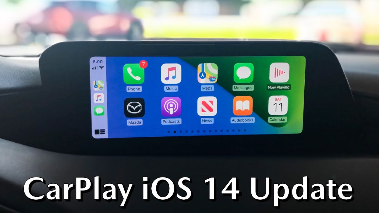 Apple CarPlay with iOS 14 in a Mazda CX5 and Mazda3 YouTube