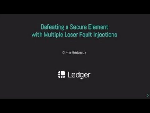 Defeating A Secure Element With Multiple Laser Fault Injections 