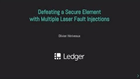 Defeating a Secure Element with Multiple Laser Fault Injections