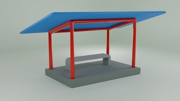 Blender Tutorial | Bus Stop DIY