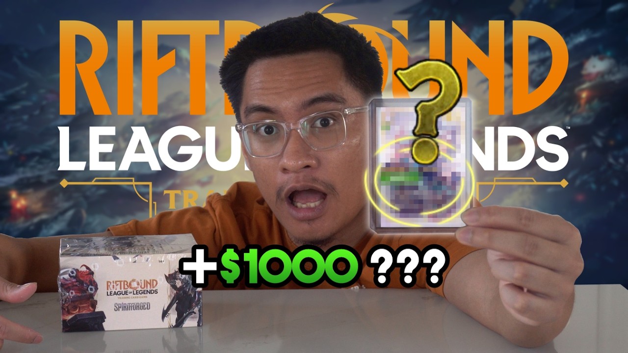 i PULLED my FIRST SIGNATURE card ... //Riftbound Spiritforged Booster Box Opening