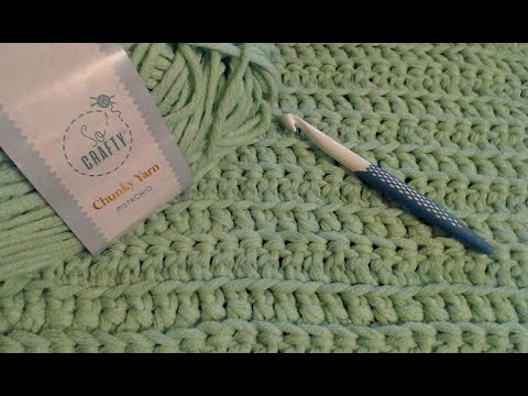 How to Crochet a Super Chunky Blanket