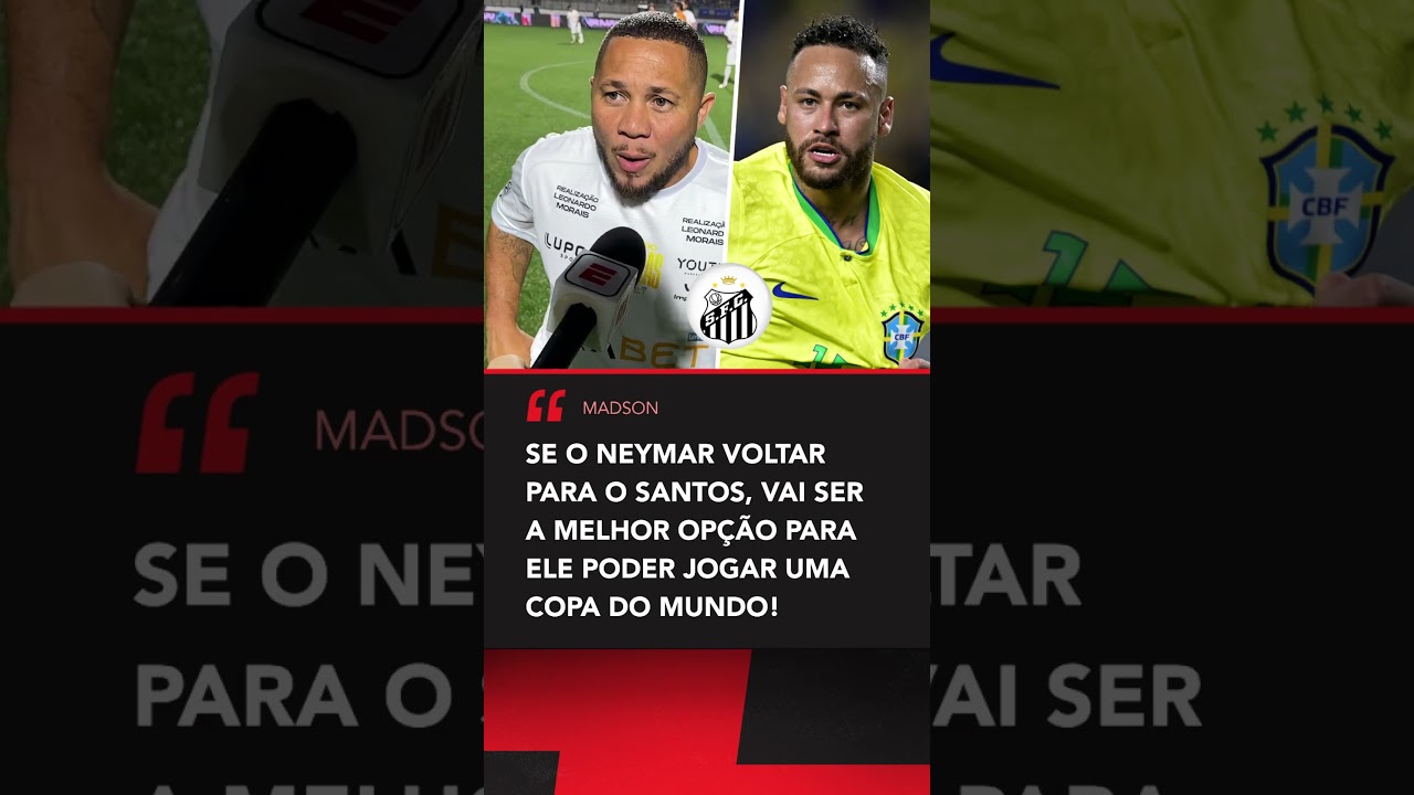 O MADSON deu o papo sobre NEYMAR 🤔🤔 