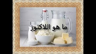 فوائد اللاكتوز