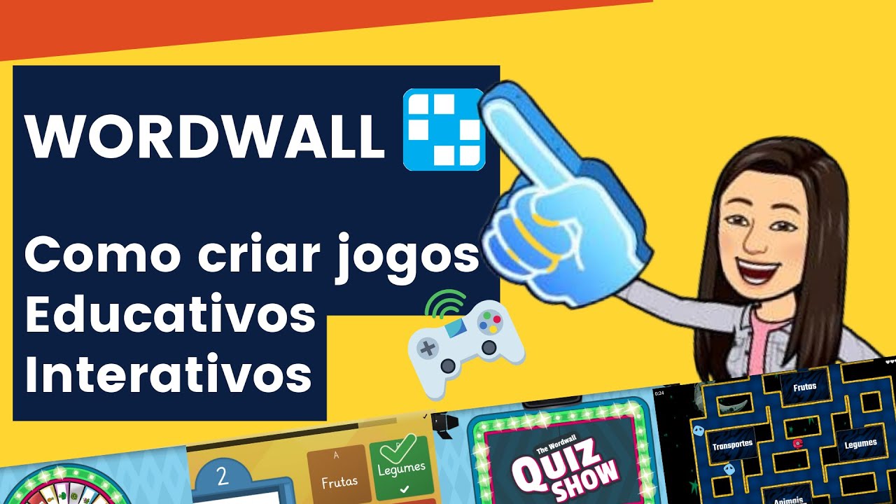 Um site com diversos jogos gratuitos. Wordwall é o nome dele. As nossa