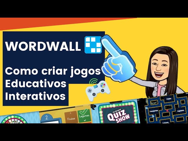 Como criar jogos educativos digitais online rápido e grátis WORDWALL 