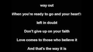 Celine Dion - That's The Way It Is - Karaoke Instrumental