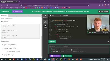 Bracket Match | Pramp | Mock interview