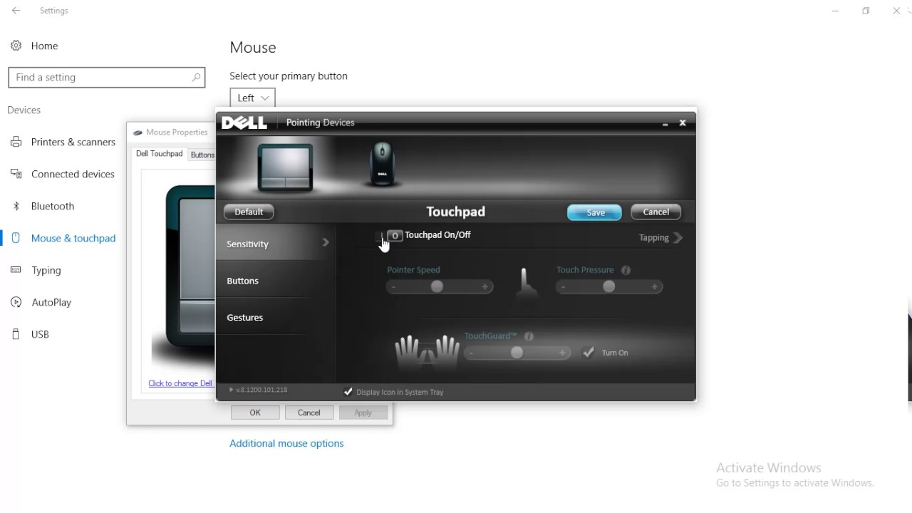 How to disable or turn off Dell Laptop Touchpad - escueladeparteras