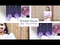 Flower Petal Long Drop Earrings || Polymer Clay Tutorial