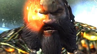 God of War - Kratos kills the Barbarian King