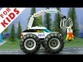 Lego Police car catch the robber