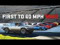 Supertruck V Super Cars - A Race To 60 Mph | GMC HUMMER EV