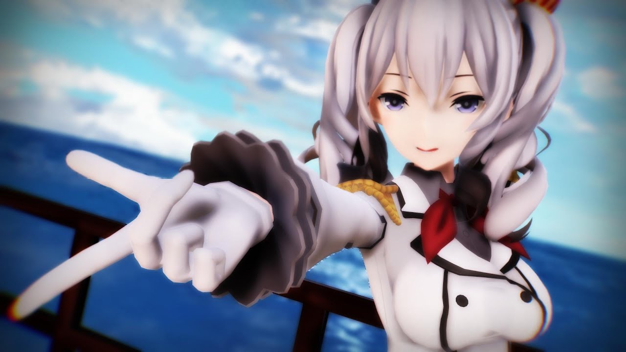 【MMD艦これ】 ドーナツホール 【鹿島】