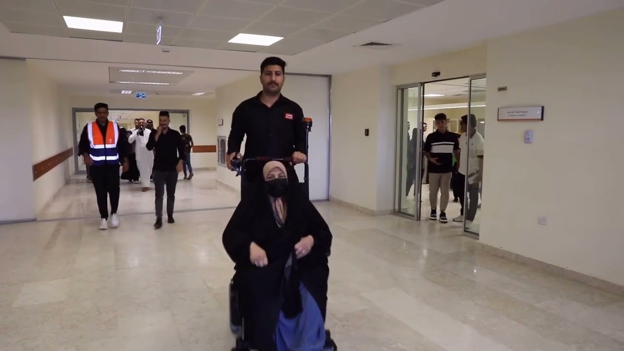 دائرة صحة ميسان / عربات شحن لنقل المرضى في مستشفى الحكيم العام