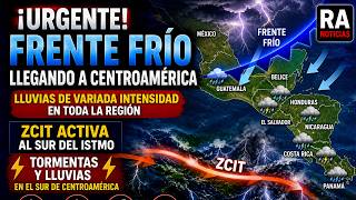 🚨 URGENT 🚨 COLD FRONT OVER NORTHERN CENTRAL AMERICA 🌧️⚡⛈️ #hurricane #weatherforecast