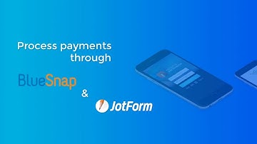 Collect Credit Card Payments Through Your Form with BlueSnap