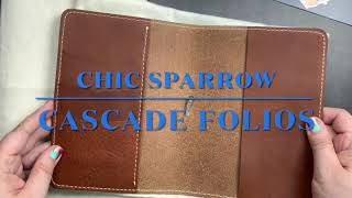 Chic Sparrow Cascade Folios | B6 & A5 Folios | I Couldn't Resist Snagging Them!